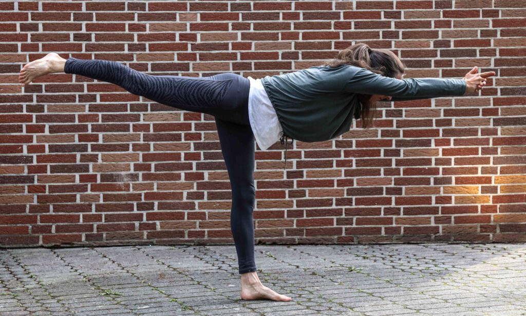 Learn to flow - Yoga Krieger 3